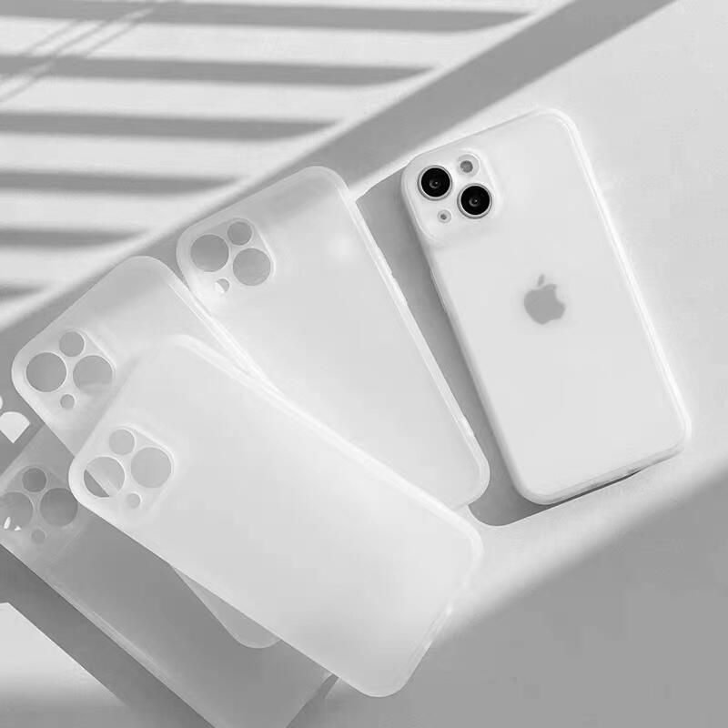 新款苹果12手机壳高级感11适用iPhone14磨砂透明保护套13promax