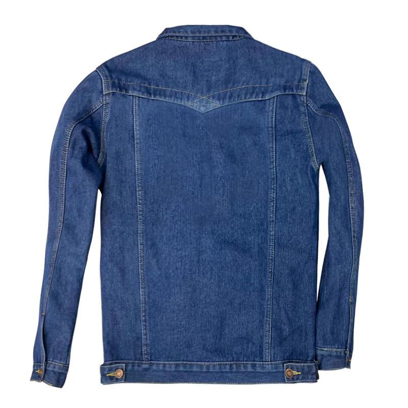Bedruckter Denim für Herren im Frühling und Herbst, trendiges Instagram, hübsche, übergroße High-Street-Arbeitsjacke im amerikanischen Stil_voghion.com