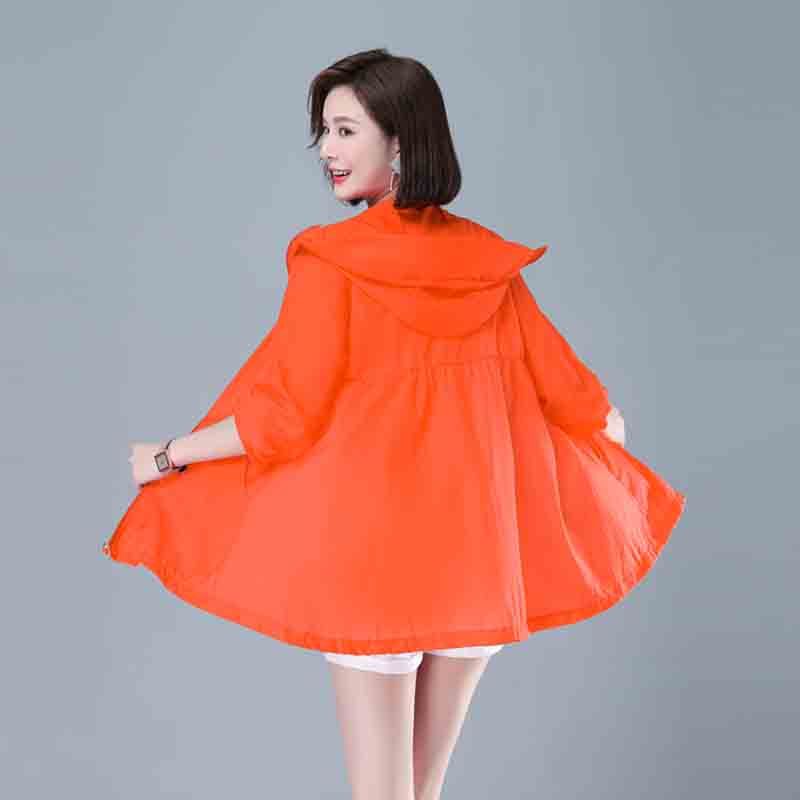 Super Fairy Sun Protection Clothing for Women  New Summer Lightweight Anti-UV Breathable Large Size Loose Versatile Short Jacket