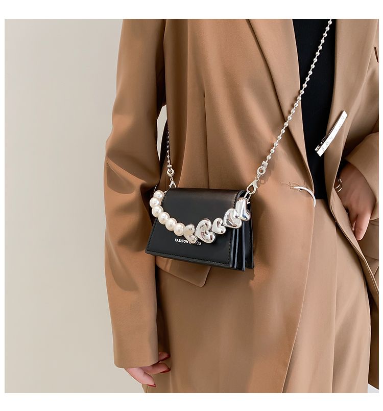 Mini borsa a tracolla da donna elegante borsa a mano con catena_voghion.com