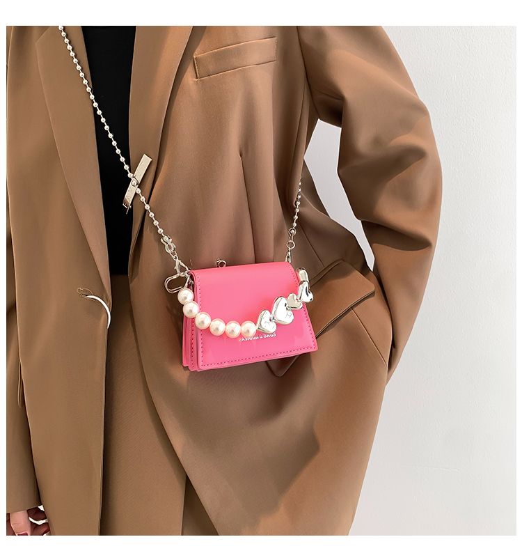 Mini borsa a tracolla da donna elegante borsa a mano con catena_voghion.com