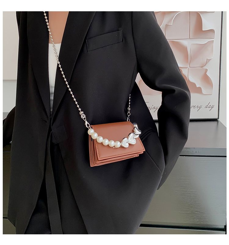 Mini borsa a tracolla da donna elegante borsa a mano con catena_voghion.com