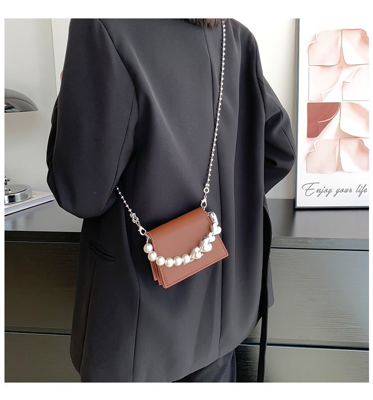Mini borsa a tracolla da donna elegante borsa a mano con catena_voghion.com