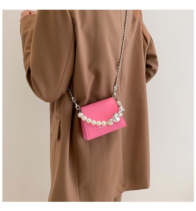 Mini borsa a tracolla da donna elegante borsa a mano con catena_voghion.com
