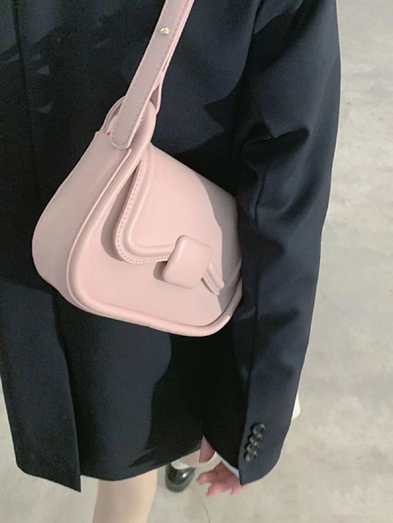 甜美小眾腋下包包女2023新款潮春夏時尚小方包百搭單肩包斜挎包