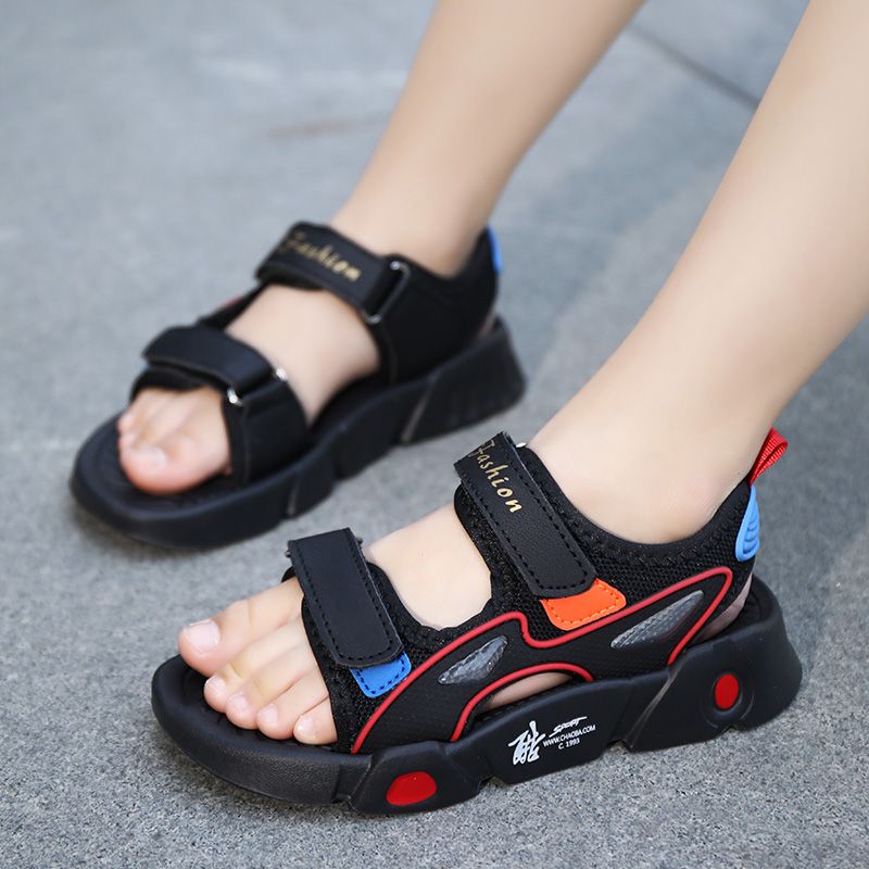男童凉鞋2023新款夏季韩版儿童休闲男孩子中大童防滑软底沙滩鞋子