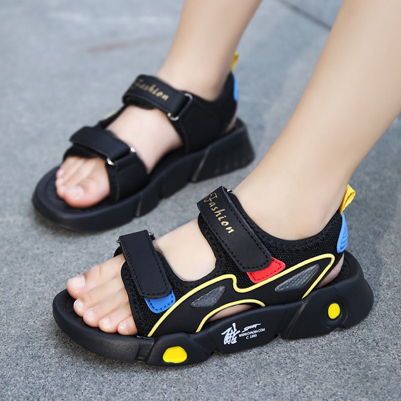 男童凉鞋新款夏季韩版儿童休闲男孩子中大童防滑软底沙滩鞋子