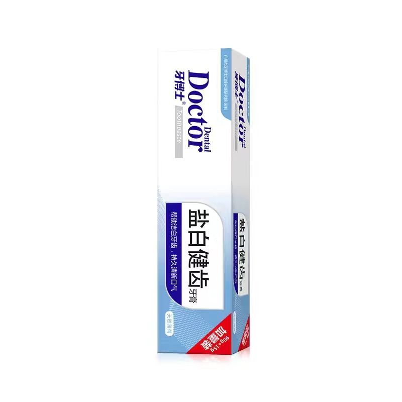牙博士盐白健齿牙膏90+15g