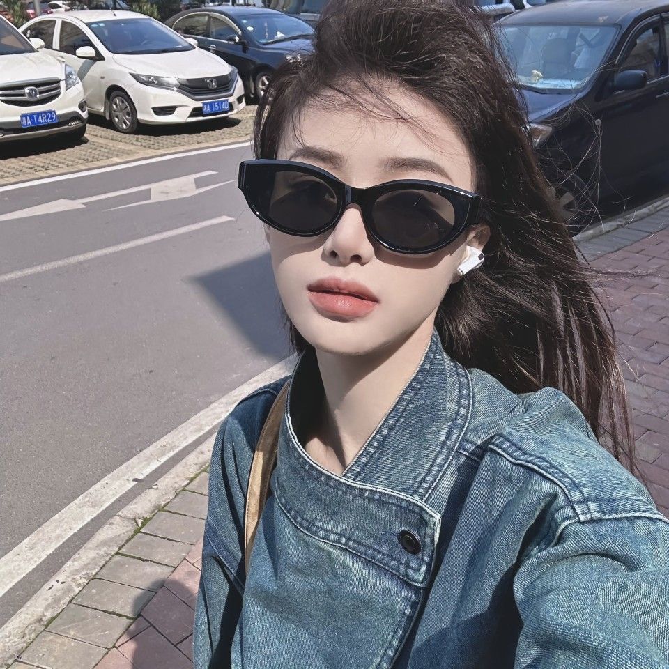 Sweet Korean version irregular fashion denim jacket female loose vibe style all-match long-sleeved hot style jacket top tide