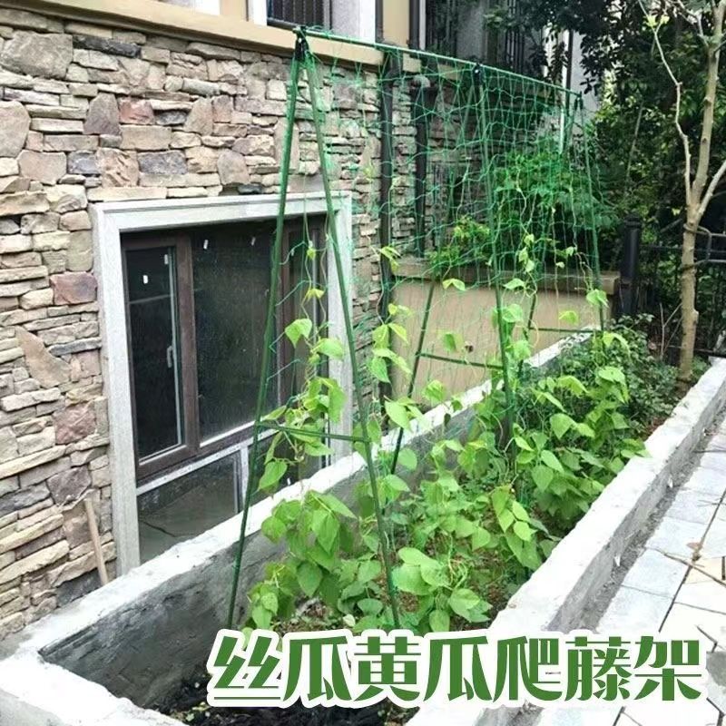 包塑钢管家用支架庭院豆角黄瓜架爬藤架植物支撑杆户外葡萄架花架 图片 8