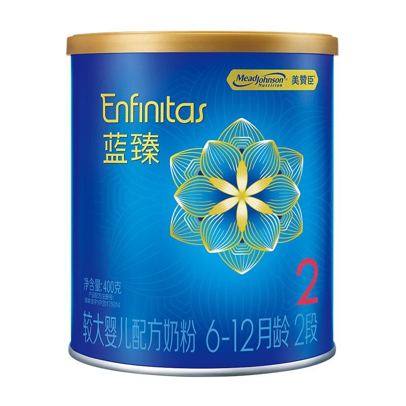 Enfagrow 蓝臻 较大婴儿配方奶粉 2段 400g