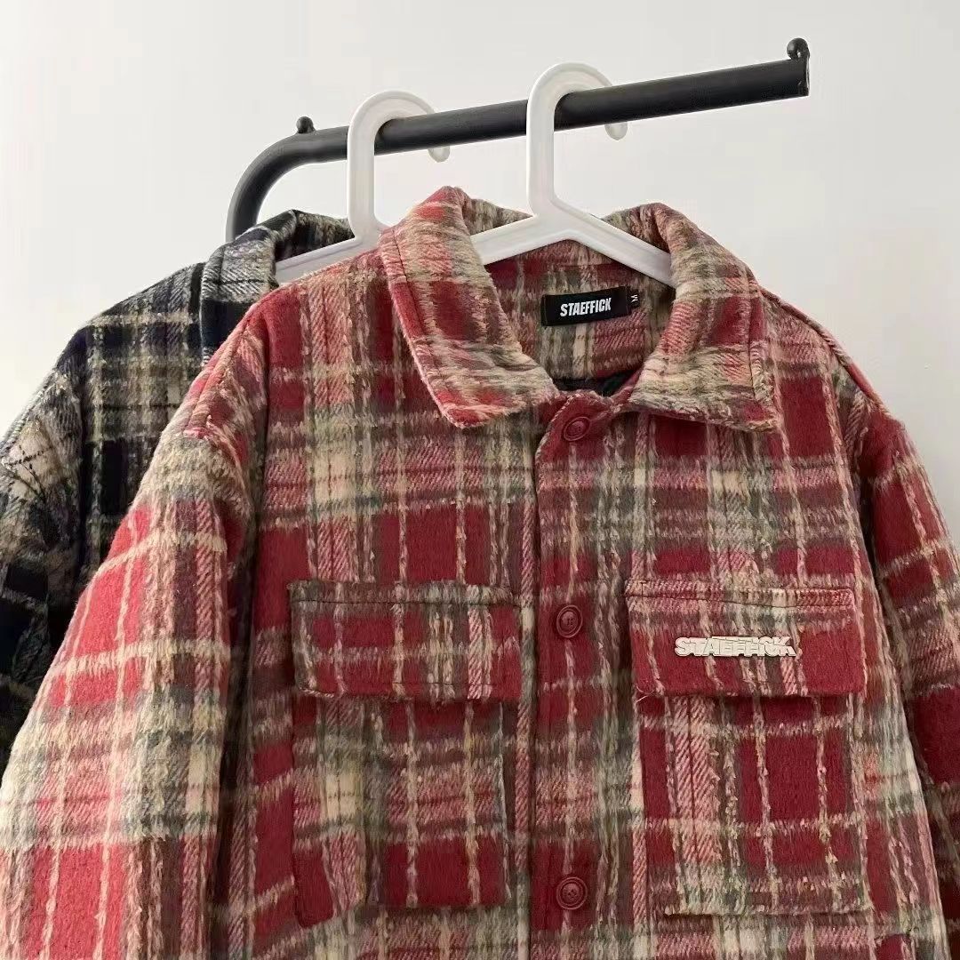 Herreternet jakke med polokrage for vår og høst street style_voghion.com