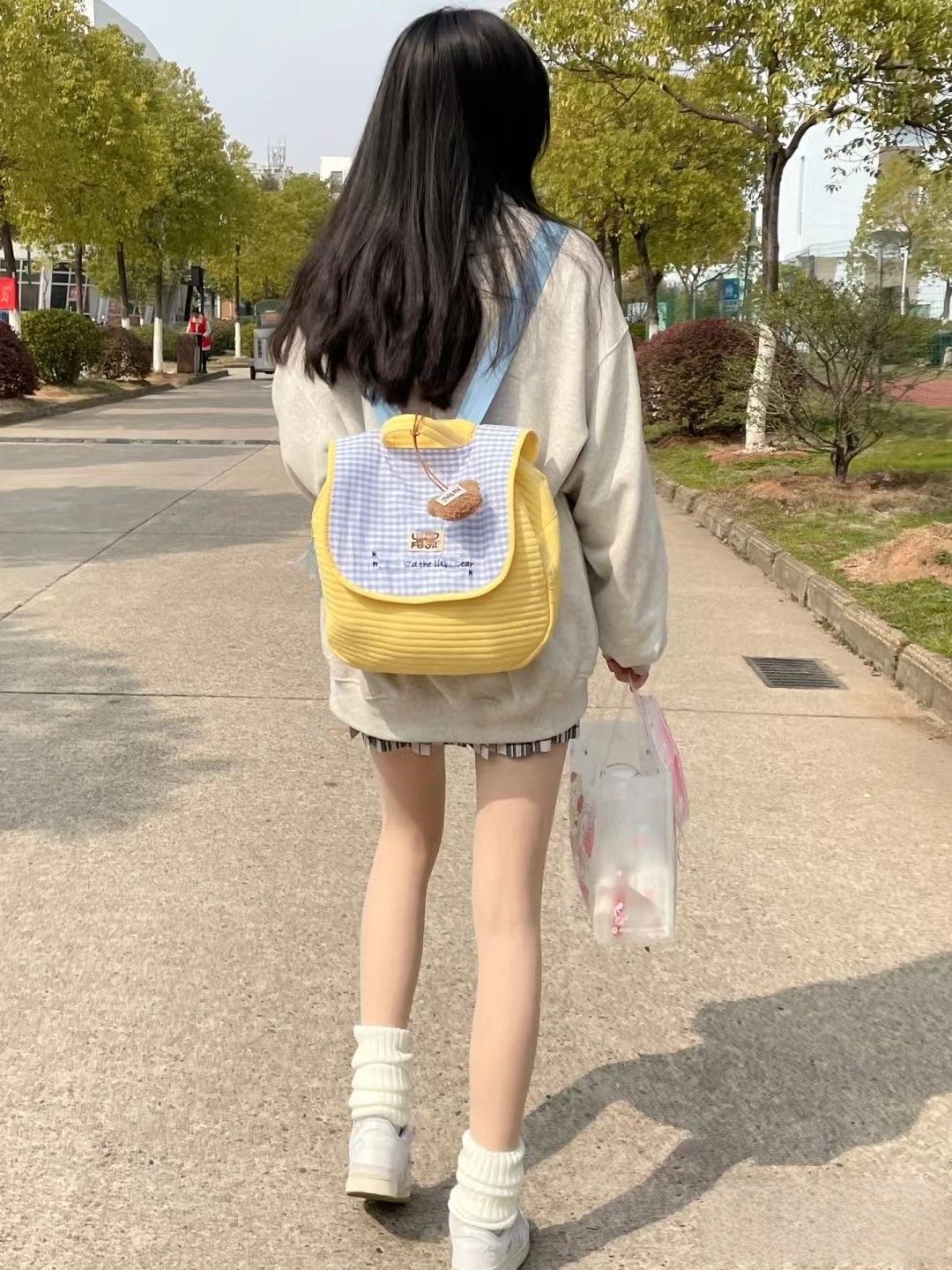 兒童帆布小背包休閒寶寶幼兒園上學雙肩包迷你可愛男女童零食書包