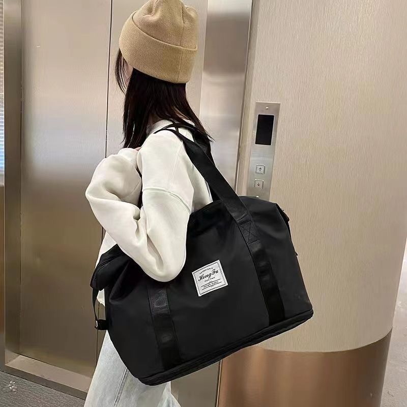 【处理】旅行包大容量女短途行李包孕妇待产包收纳袋防水健身包