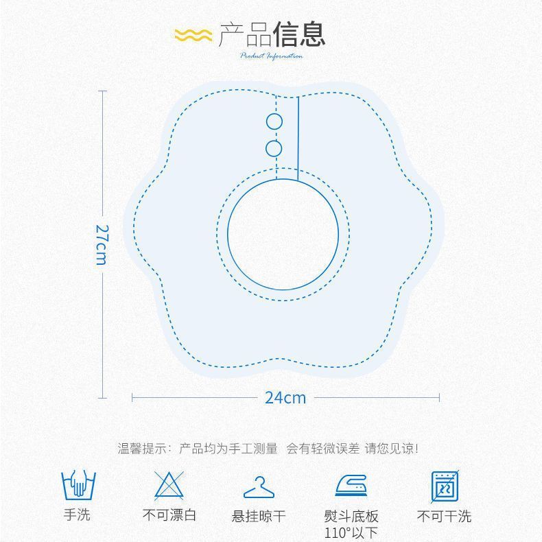 纯棉口水巾小孩婴儿男女宝宝口水兜新生儿围嘴纱布防水围兜四季