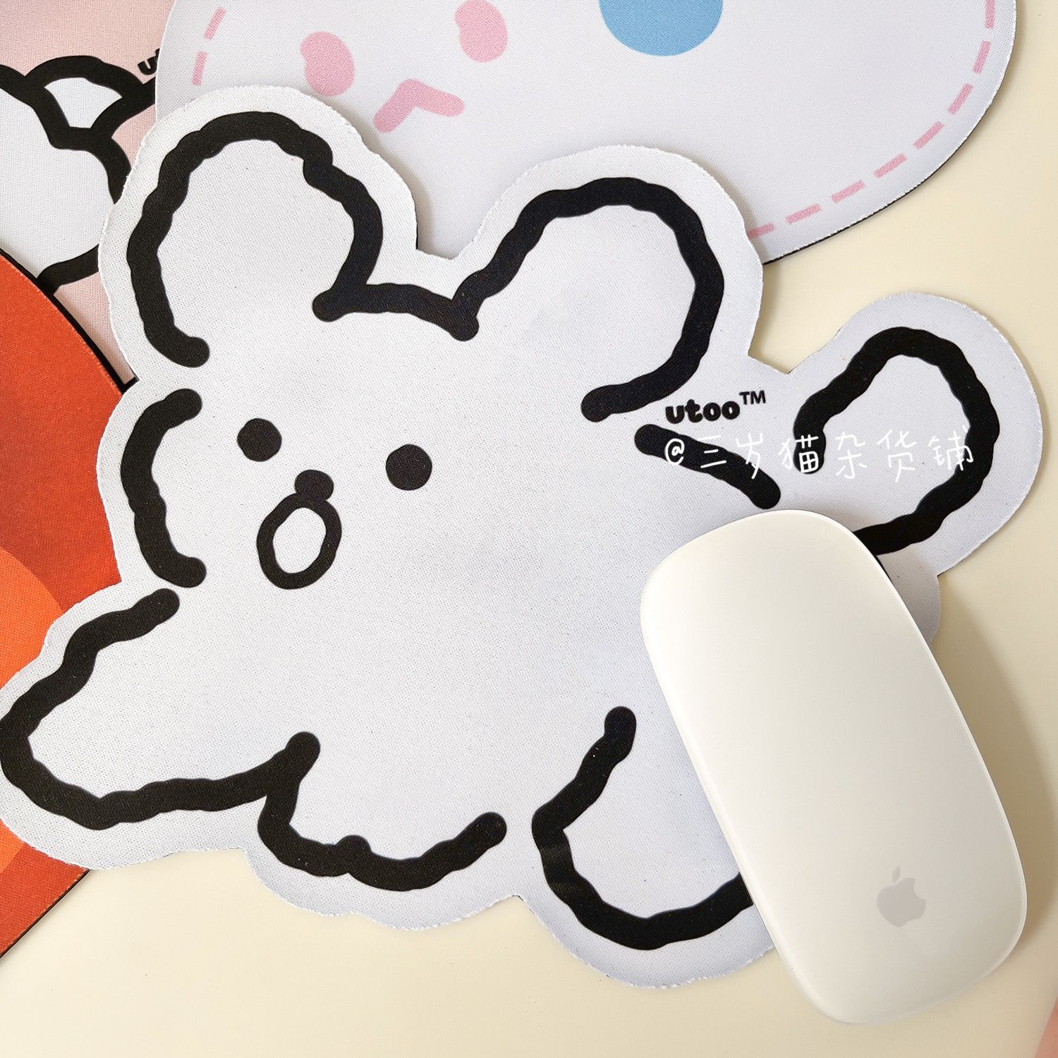 三岁猫沙发小狗鼠标垫原创设计可爱垫子办公室电脑桌面卡通防滑垫