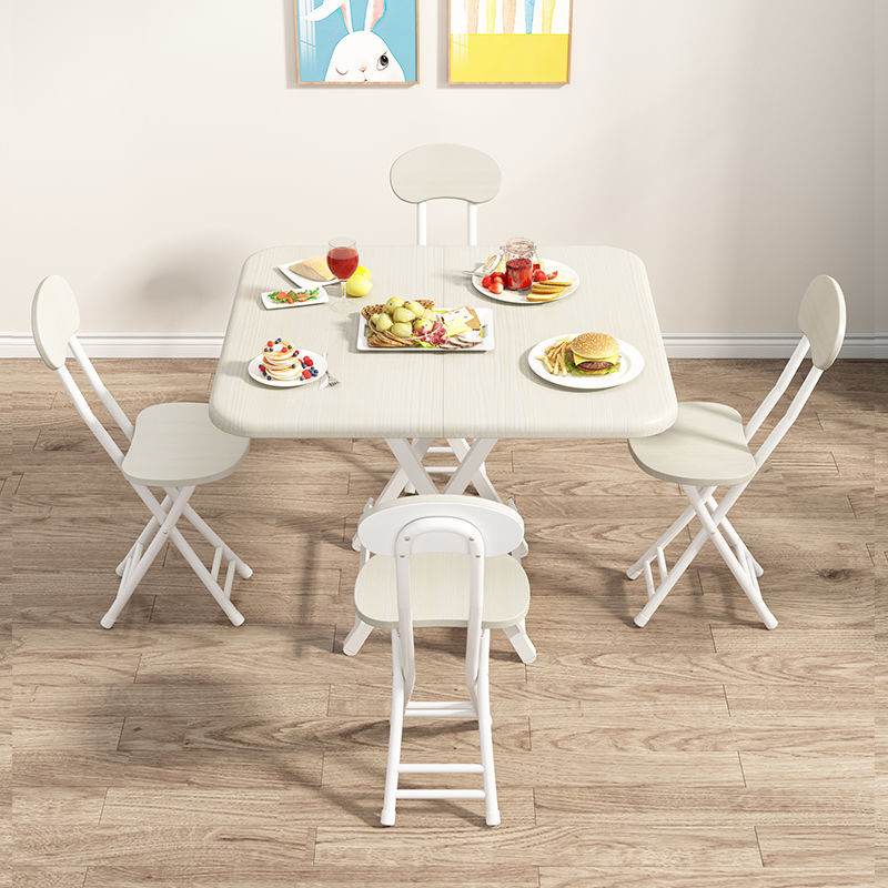 折叠桌正方型简易家用小户型出租屋吃饭餐桌便携式摆摊户外小桌子