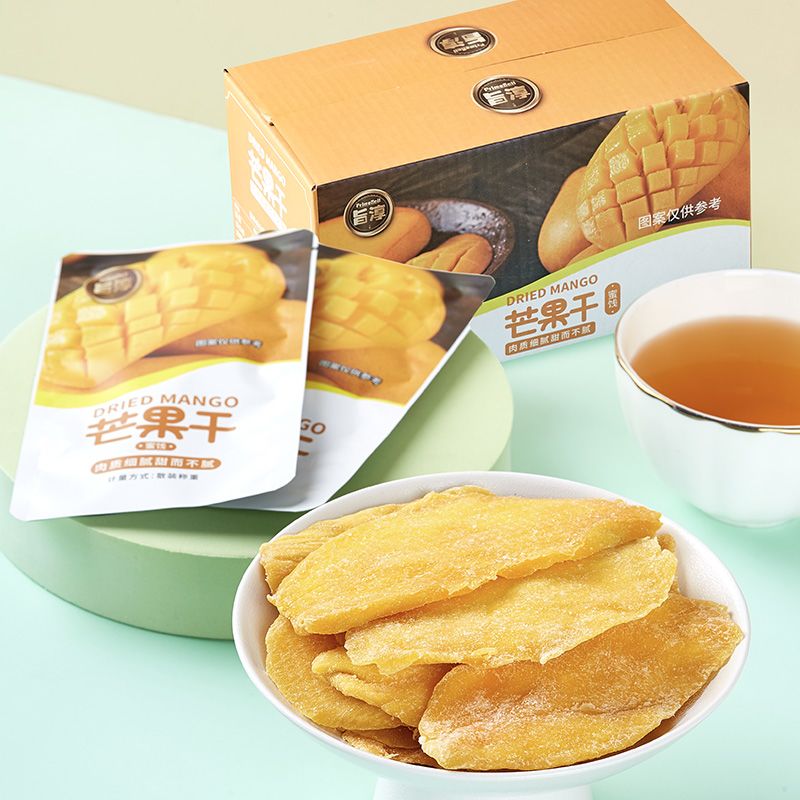 旨淳·芒果干100克(4-5袋装)香糯芒果干 追剧必备小零食