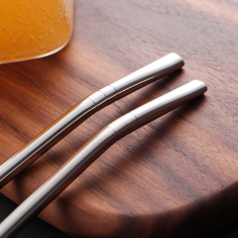 304不锈钢吸管勺子创意两用漏勺饮料金属吸管咖啡搅拌 果汁奶茶勺