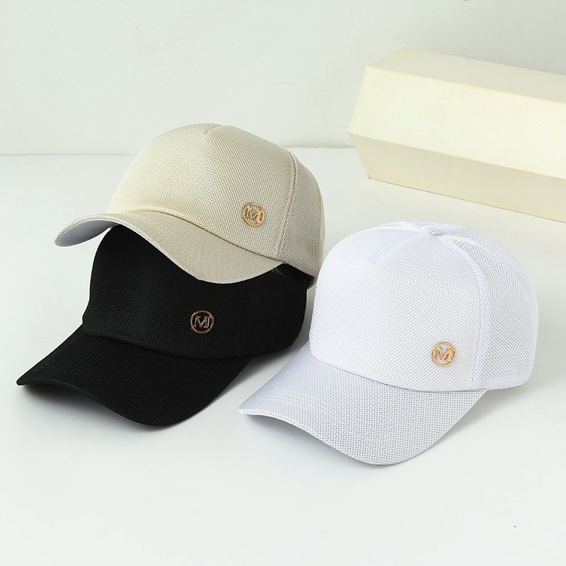 Cappello Cappello traspirante in rete estiva da donna m Protezione solare sottile standard Cappello da sole Cappello da sole versatile in versione coreana_voghion.com