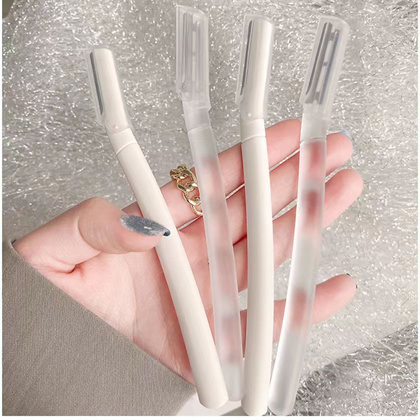 初學者安全型修眉刀神器女用剃刮眉刀片工具套裝全套專業眉毛剪刀