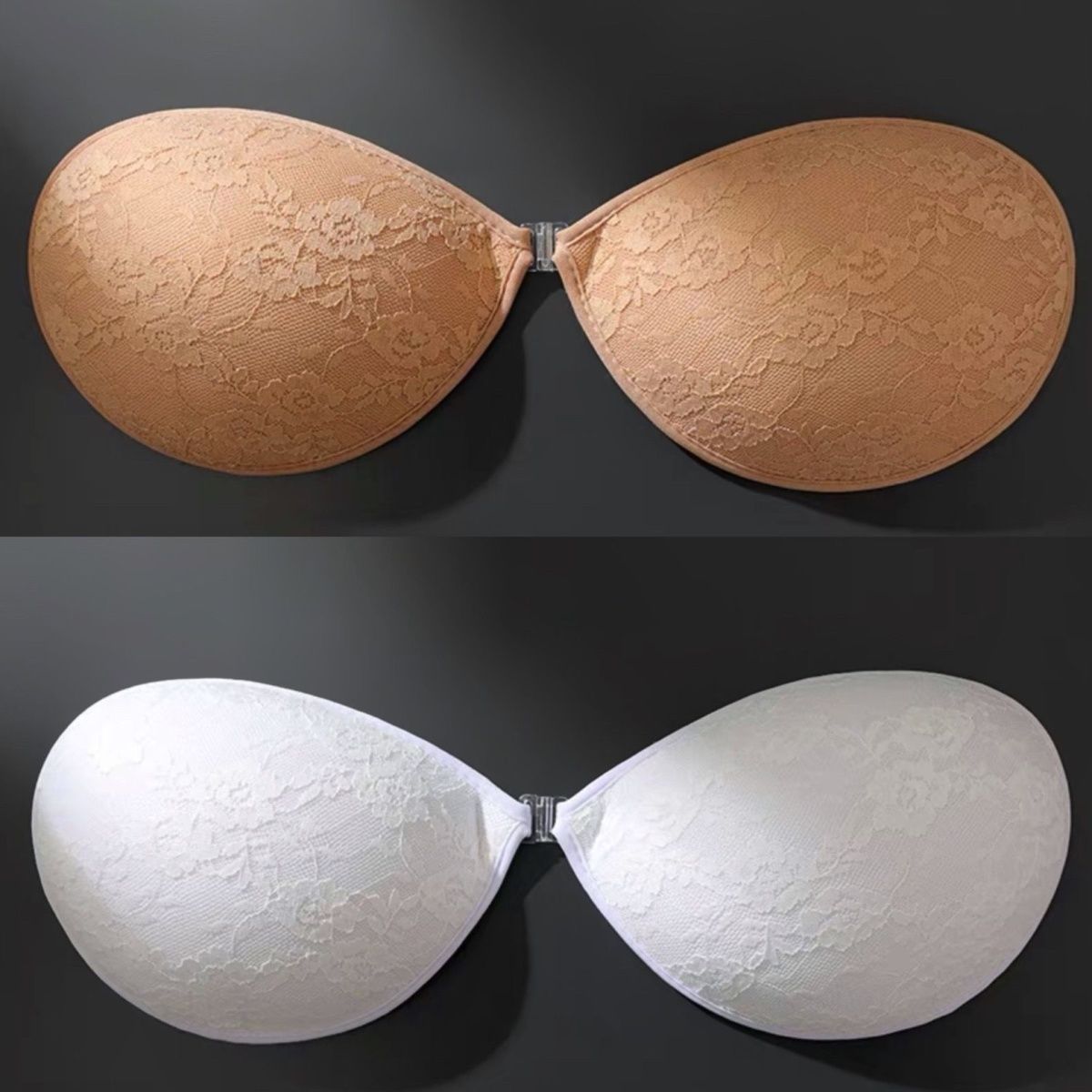 Lace chest paste wedding dress invisible underwear thickened push-up bra paste sweet no steel support bra