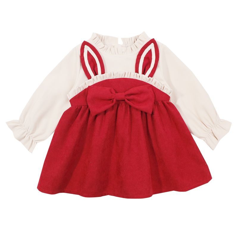 Girls' Dresses  Spring and Autumn New Korean Fashion Children's Birthday Skirts Children's Fashionable Super Fairy Princess Dresses