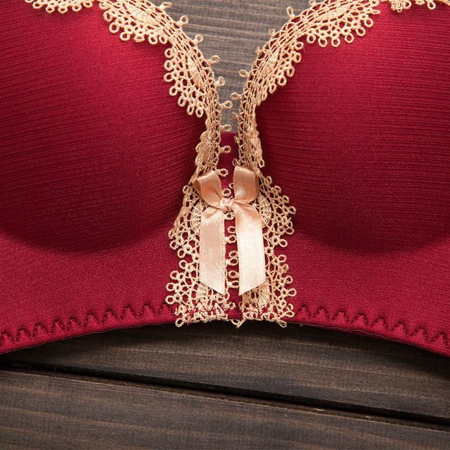 Beauty salon underwear set women's natal year red bra
