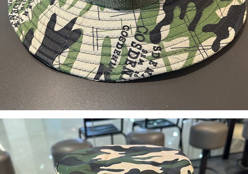 Chapeau d'été en filet à grand bord pour hommes, seau d'alpinisme en plein air, protection solaire, camouflage solaire, chapeau de pêche_voghion.com
