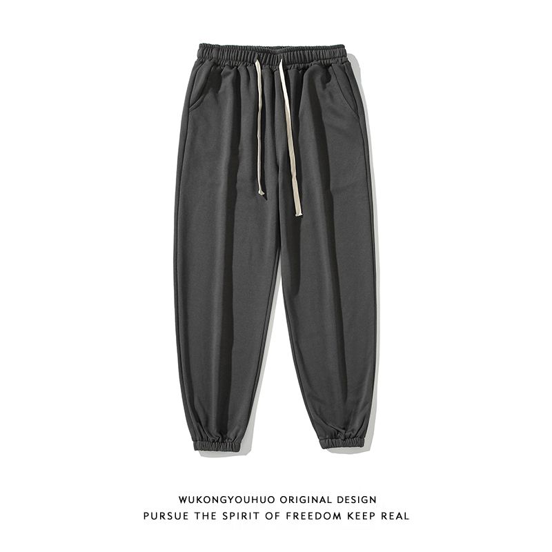 American-style trousers with summer beams, trendy brand street loose thin section casual all-match sports pants couple spring trousers men