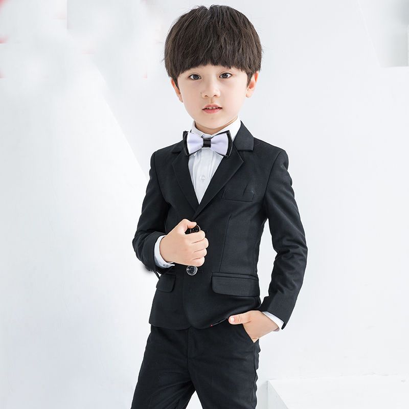 男童春秋款西裝2020新款兒童禮服套裝中小寶寶鋼琴表演小西裝潮衣