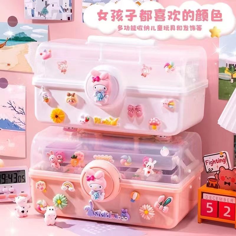 咕卡套装奶油胶套餐咕卡贴纸diy全套工具玩具女孩儿咕咔手收纳箱