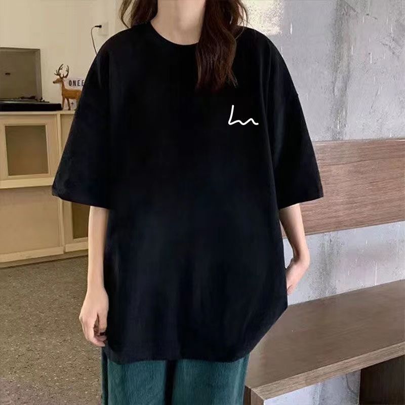 2023新款夏季印花300斤短袖t恤女加肥加大碼女裝胖mm寬鬆半袖上衣