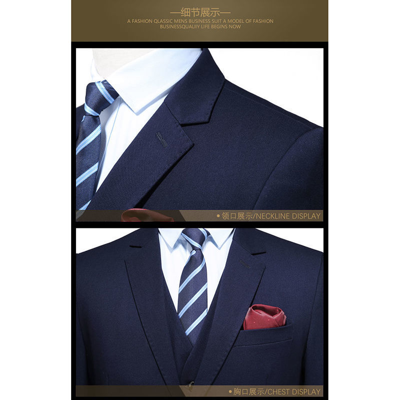 FEICUI High-end Suit Suit Men's Business Casual Suit Men's Jacket Wedding Groom Best Man Suit Banquet Dress