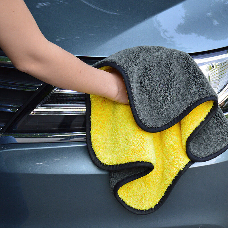 汽车毛巾擦车巾专用不掉毛加厚吸水洗车玻璃大号抹布工具用品大全