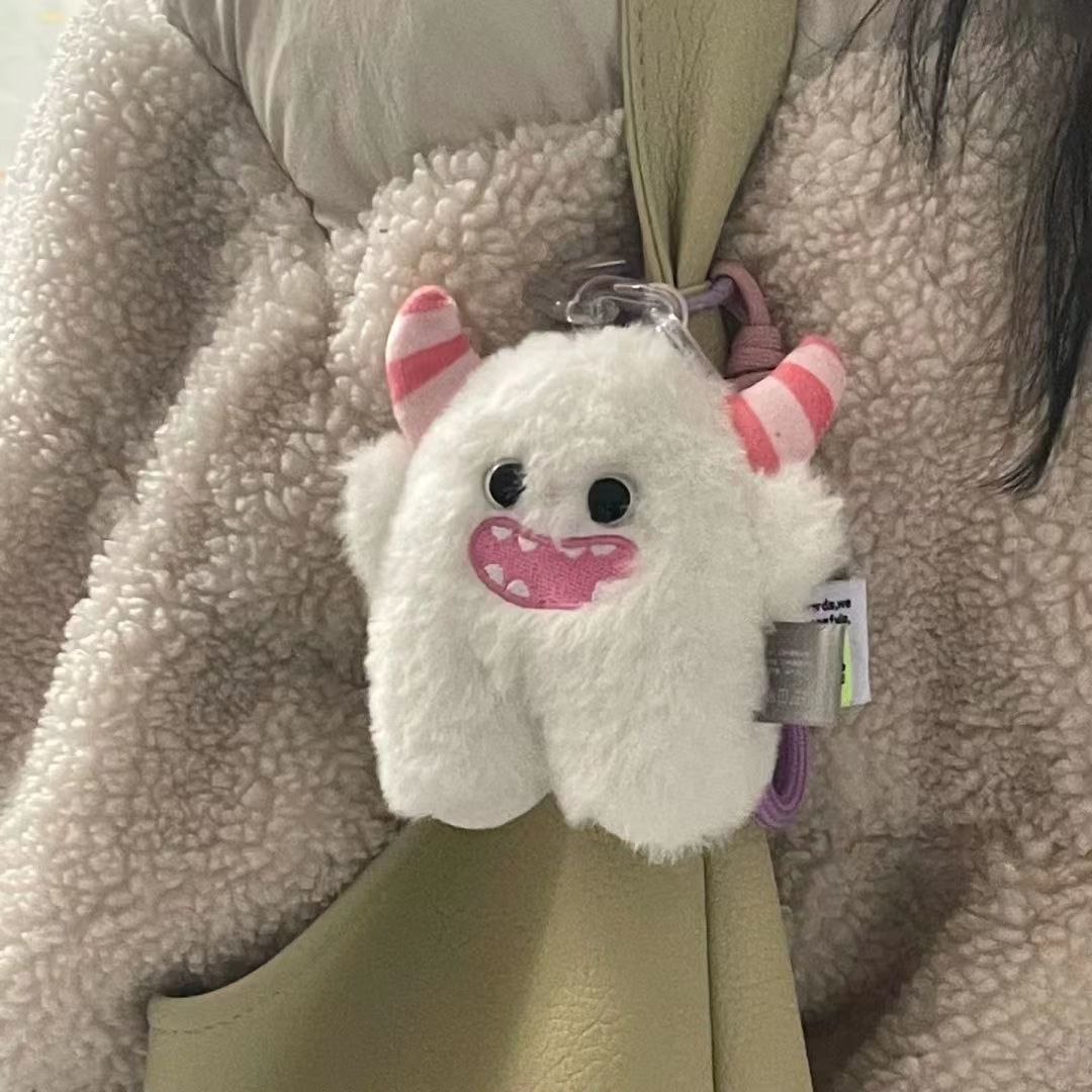小紅書同款可愛鼠毛絨書包掛件飾可愛毛絨少女心鑰匙扣生日禮物