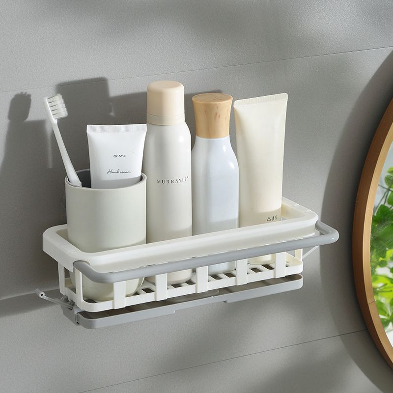Kitchen rag rack, punch-free storage rack, wall-mounted spice rack, household drain basket, sink artifact