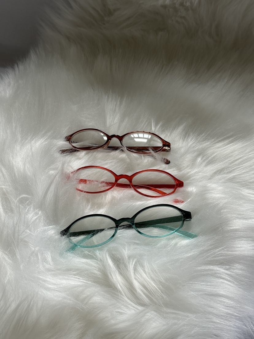 辣妹y2k渐变蓝素颜眼镜架ins小众复古红椭圆个性街拍凹造型平光镜