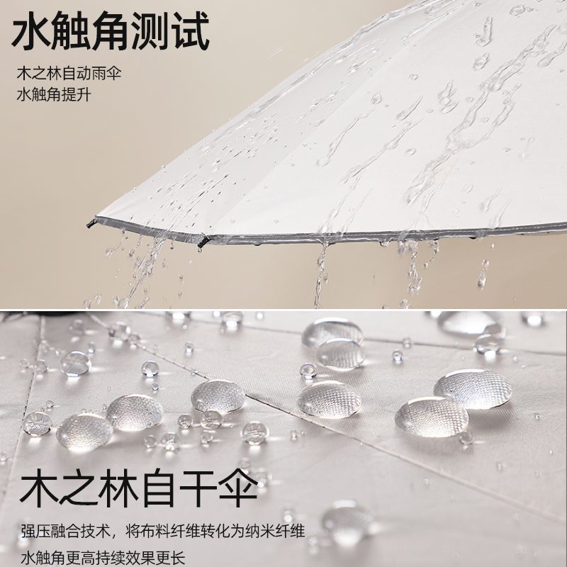全自动雨伞晴雨两用折叠太阳伞防晒防紫外线高颜值遮阳伞黑胶防风