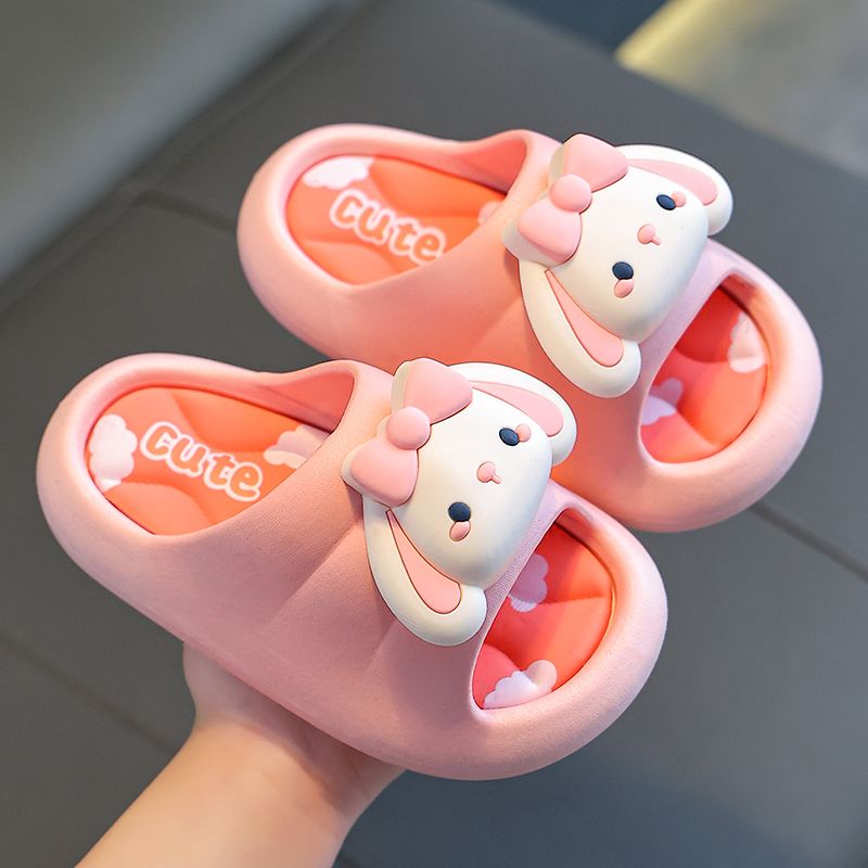Summer girls' sandals and slippers princess cartoon indoor non-slip bathroom bath cute soft bottom children's slippers