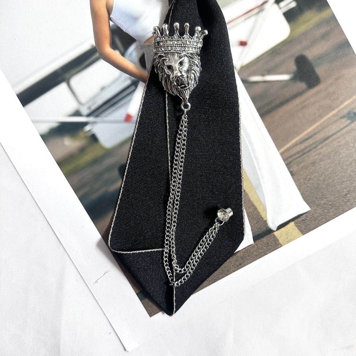 Netizen – cravate super personnalisée pour étrangers, chemise de Style Street Academy, décoration de cravate unisexe_voghion.com