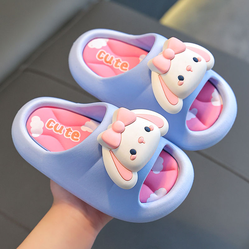 Summer children's sandals and slippers girls princess non-slip soft bottom cute big, medium and small children's bathroom bath baby sandals and slippers