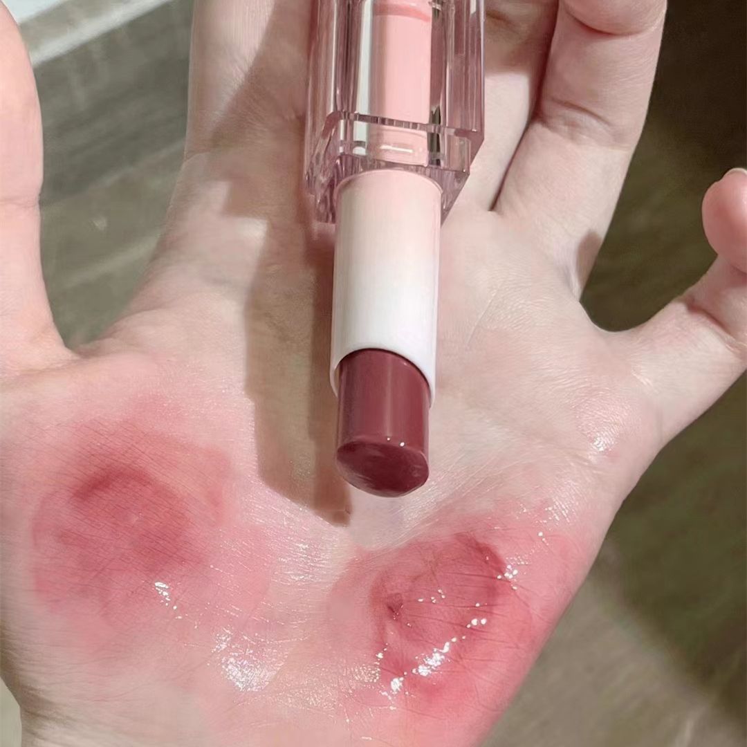 高顏值水光鏡面玻璃嘟嘟唇釉裸色系口紅學生黨ins素顏顯白黃皮膚
