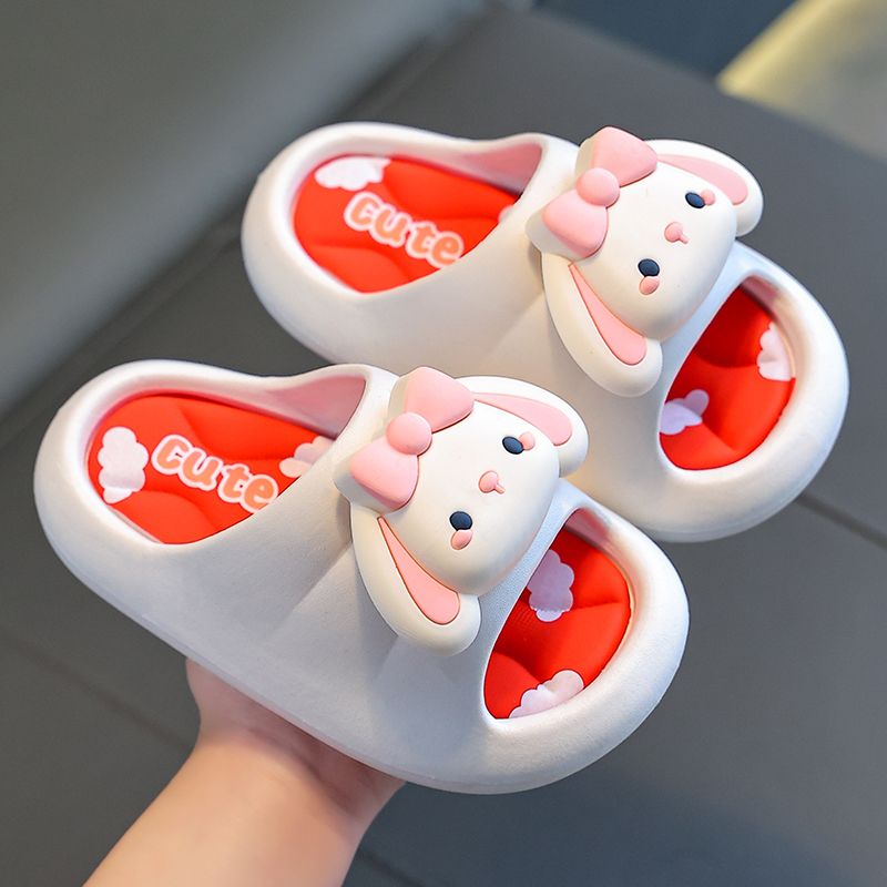 Summer girls' sandals and slippers princess cartoon indoor non-slip bathroom bath cute soft bottom children's slippers