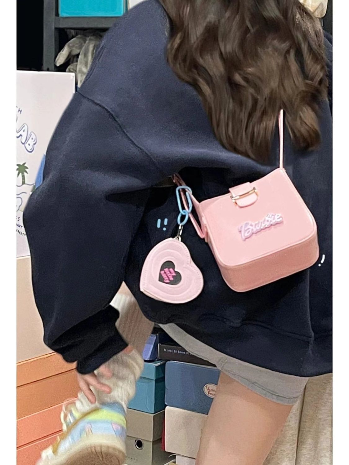 Meidoudu Customized MDODOCT niche design trendy brand women's bag 2023 Spring New minimalist small square bag shoulder bag