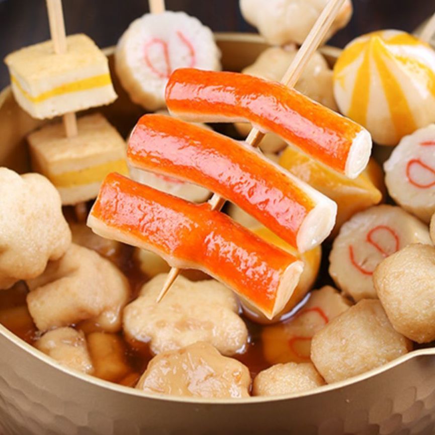 日式手撕新鲜冷蟹棒冻蟹柳蟹肉棒火锅食材寿司专用非即食批发商用