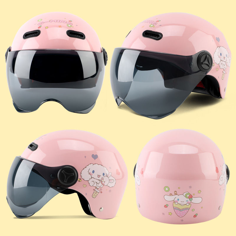 Andes3C认证儿童头盔男女孩夏季宝宝帽夏款电动摩托车四季安全盔