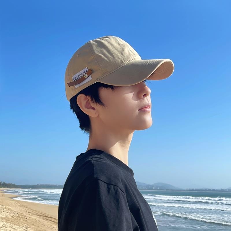 Big head circumference baseball hat men and women show face small sunscreen spring and summer peaked cap increase deepening widen brim sunshade