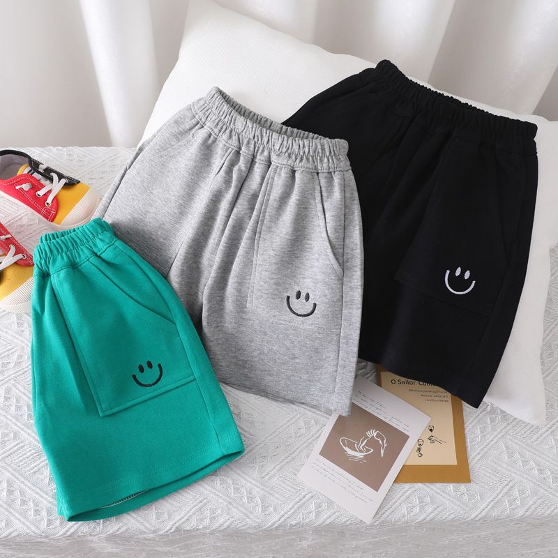 Boys' shorts, children's summer clothes, children's casual pants 2023 new style girls' fashionable sports pants, baby pants trendy