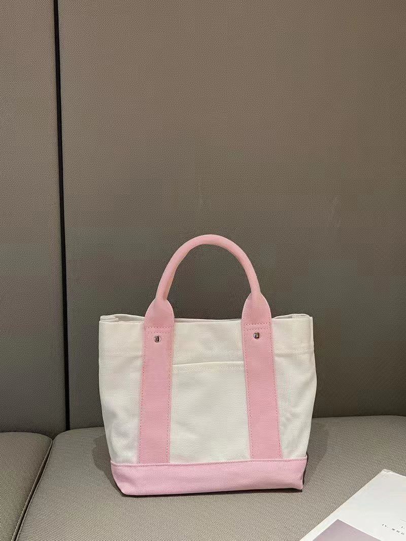 Fashion large-capacity women's bag Japan Rakuten new canvas bag lunch bag handbag small bag trendy mommy tote bag